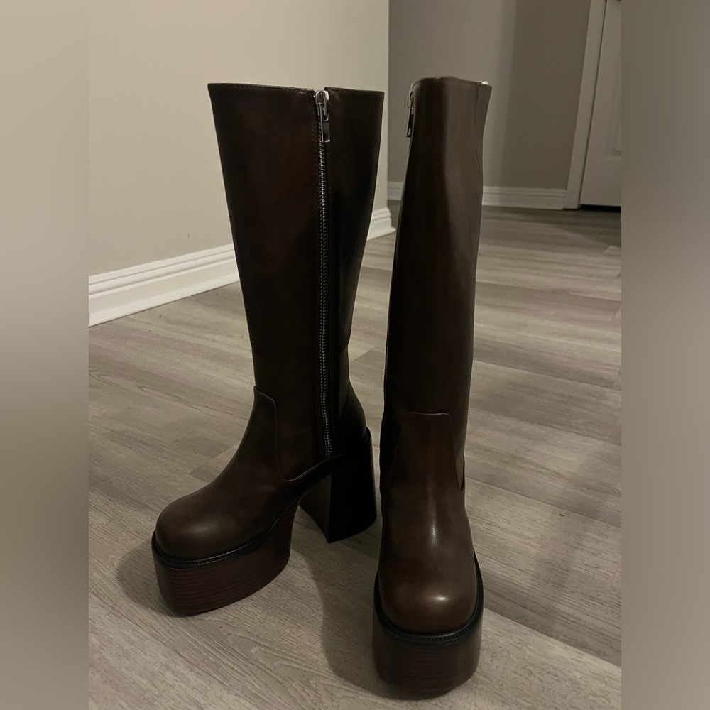 Delia’s Vintage Soul Knee Platform Boots